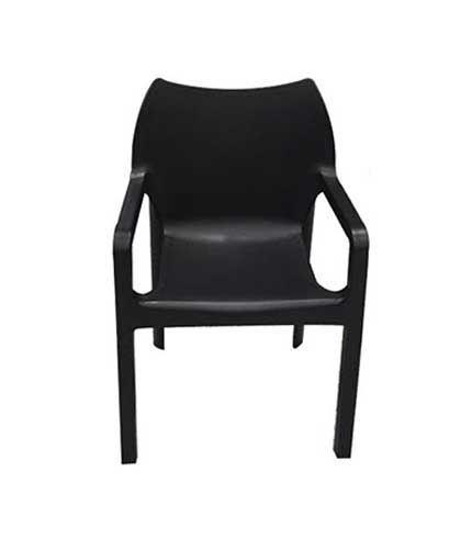 صندلی پلاستیکی دسته دار 994 مشکی