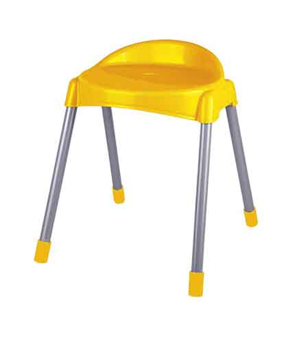 چهارپایه پلاستیکی پایه فلزی مدل 663