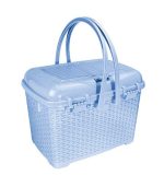 سبد پیک نیک گل افشان 2 آبی
