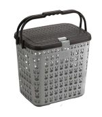 سبد پیک نیک خرگوشی 2 طوسی