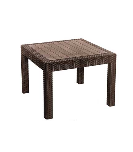 میز جلو مبلی حصیربافت مربع 423