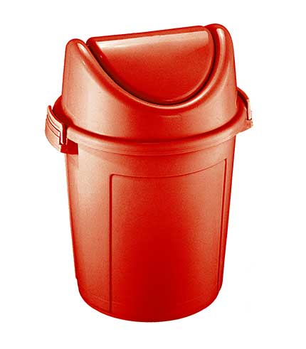 سطل پلاستیکی مدل 1940 قرمز