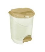 سطل پلاستیکی مدل 2425 کرم تیره