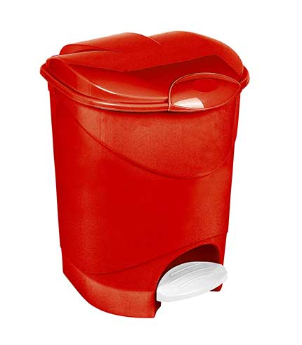 سطل پلاستیکی مدل 2445 قرمز