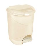 سطل پلاستیکی مدل 2445 کرم روشن