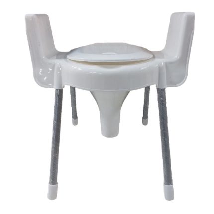 توالت فرنگی پایه فلزی دسته دار